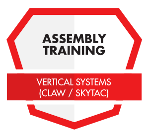 ASSEMBLY TRAINING VERTICAL SYSTEMS (CLAW/SKYTAC)